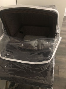 Mattress and PVC Rain Cover to Fit Silver Cross Chatsworth Doll's Pram