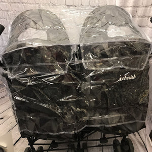 PVC Rain Cover to Fit My Babiie MB 11 Double Umbrella Stroller