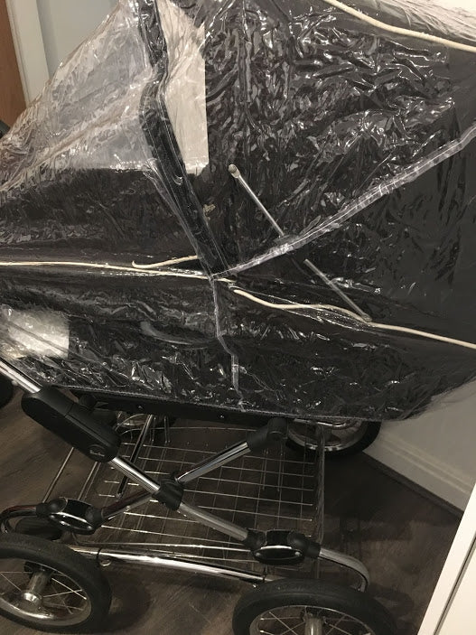 PVC Raincover to fit Silver Cross Sleepover Elegance Pram & Pushchair