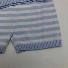 Load image into Gallery viewer, Baby Boy&#39;s 2 Piece Pale Blue Fine Knitted Outfit - 1030