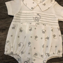 Load image into Gallery viewer, Tiny Baby Boy&#39;s or Girl&#39;s Premature Baby Romper Set White &amp; Grey - 2859