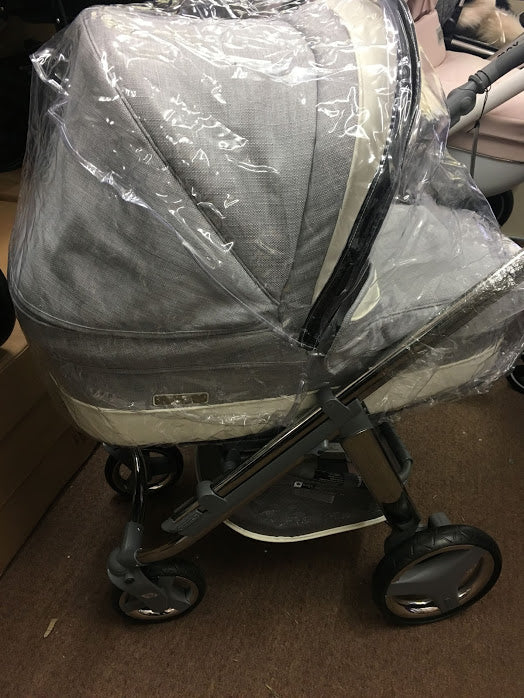 PVC Raincover to fit Bebecar Ipop & Ipop Prive Pram & Pushchair