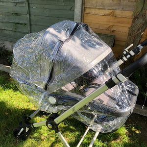 PVC Rain Cover Fits  Bugaboo Cameleon 1,2,3 Pushchair