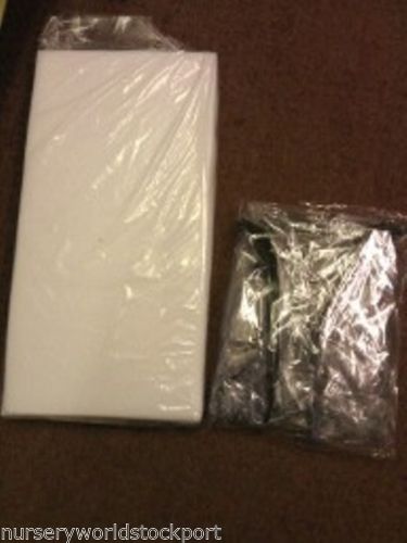 Mattress and PVC Rain Cover to Fit Silver Cross Chatsworth Doll's Pram