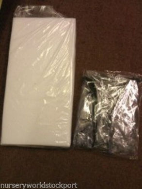 Mattress and PVC Rain Cover to Fit Silver Cross Oberon Doll's Pram