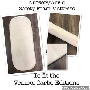 Non Allergenic Vegan Fibre Pram Mattress Fits Venicci Carbo Editions Pram