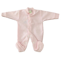 Load image into Gallery viewer, Tiny Baby Premature Baby pink sleep suit with dimples - 0511