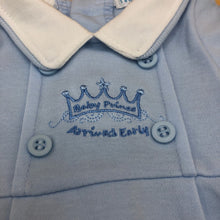 Load image into Gallery viewer, Baby Boy&#39;s Premature Baby Tiny Baby Outfit- Blue Prince - 3321