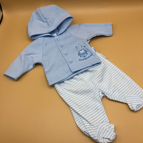 Premature Preemie Prem Tiny Baby Boy's Outfit 8072