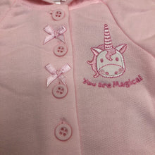 Load image into Gallery viewer, Premature Preemie Prem Tiny Baby Girl&#39;s 2 Piece Outfit - Pink Unicorns 0882