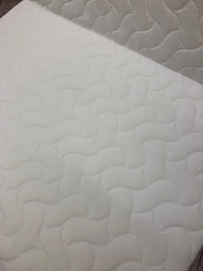 Deluxe Quilted Folding Travel Cot Mattress 120 x 60 x 7cms