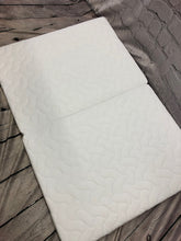 Load image into Gallery viewer, Deluxe Quilted Folding Travel Cot Mattress 95 x 65 x 7cms