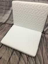 Load image into Gallery viewer, Deluxe Quilted Folding Travel Cot Mattress 95 x 65 x 7cms