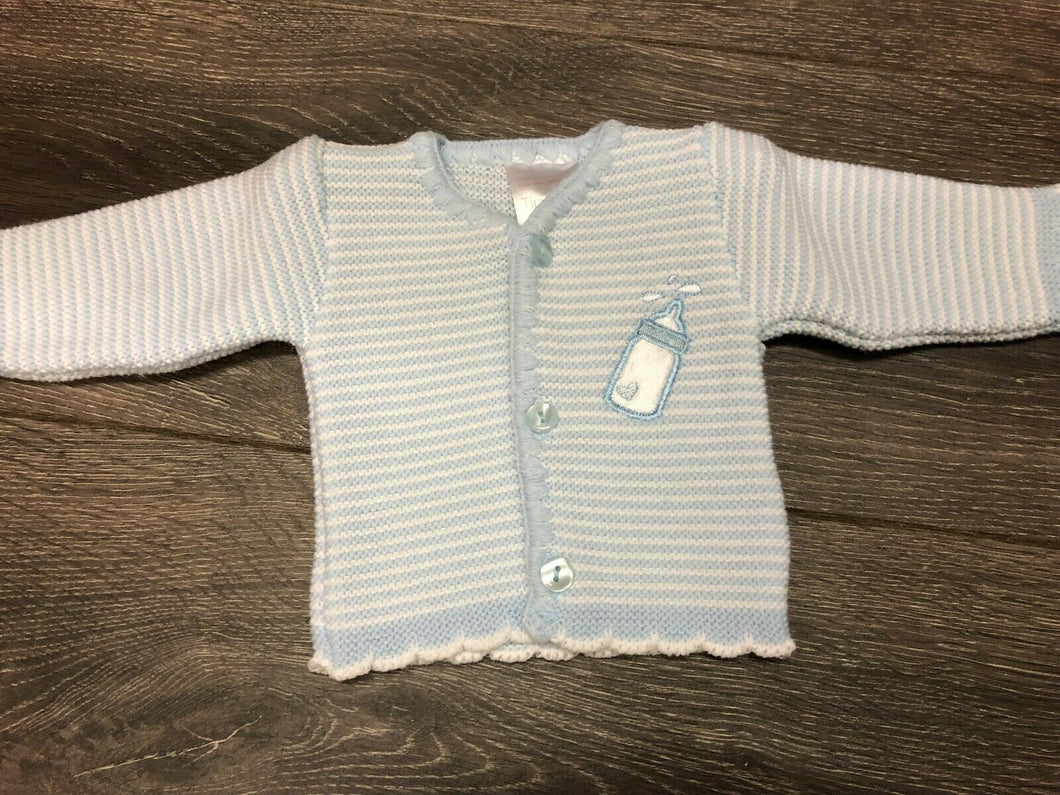 Tiny Baby or Premature Baby Girl's Cardigan