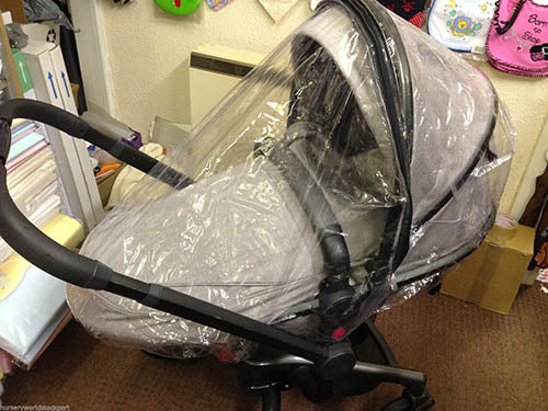 PVC Rain Cover to fit Silver Cross Surf Pushchair