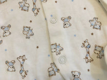 Load image into Gallery viewer, Tiny Baby &amp; Premature Baby Boy&#39;s or Girl&#39;s 4 PieceOutfit in Ivory &amp; Pale Blue -4262