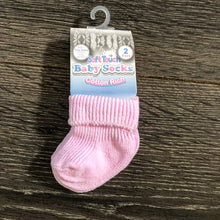 Load image into Gallery viewer, Tiny Baby or Premature Baby Socks Pink or Blue ( Pack of 2 pairs ) NEW ARRIVAL